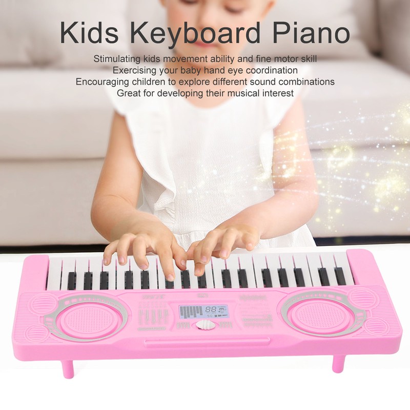 Kid Keyboard Piano Toy 37 Keys Improve Hand Eye Coordination