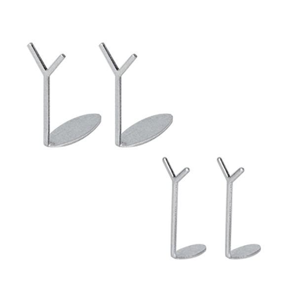 4pcs Heart Magnet for Cat Eye Nails, 2 Size Professional