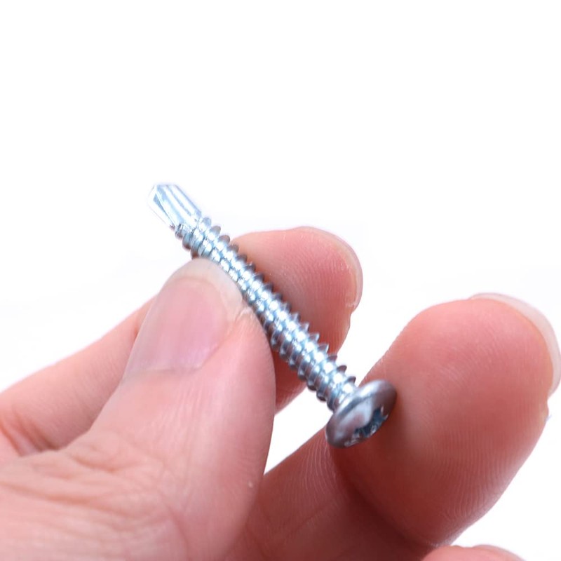 Box of 210pcs ZONADAH M4.2 Self Drilling Tek Screws with