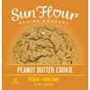 Sun Flour Baking Company Peanut Butter Cookie, Vegan, Non GMO,