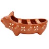 Ceramica Edgar Picas Traditional Portuguese Clay Terracotta Happy Pig Sausage