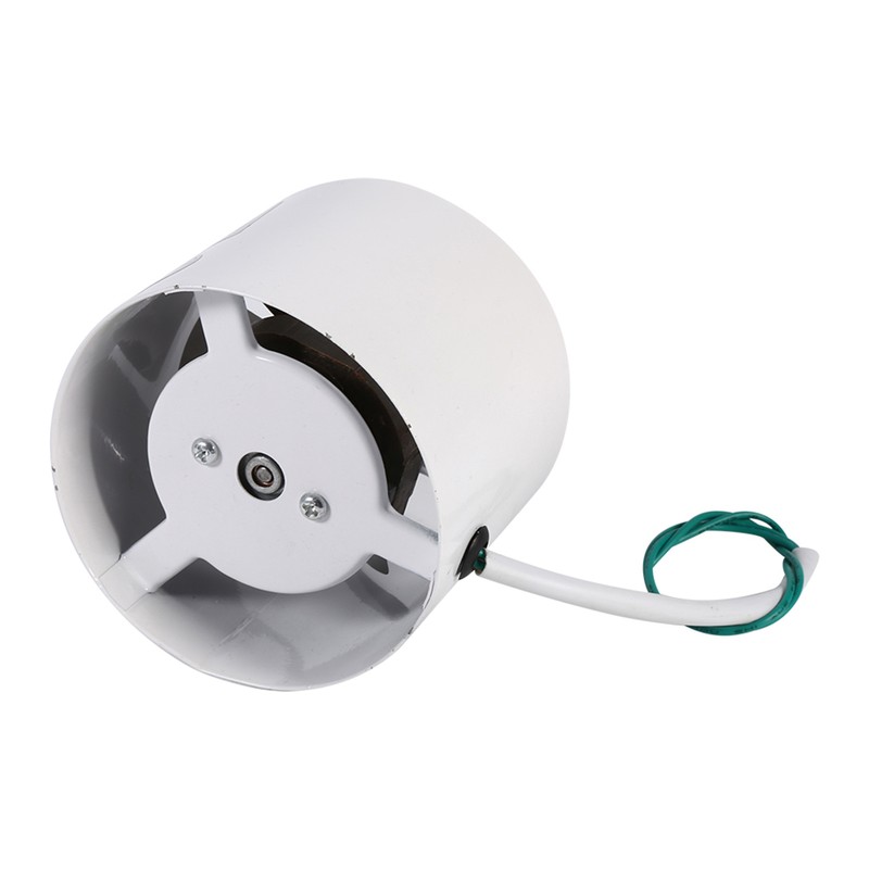 Inline Duct Fan Exhaust Ventilation Home Indoor Air Vent Cooling