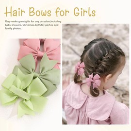 40 Pcs Baby Hair Clips, Baby Butterfly Hairpin, 2.3 Inch Hair Clips, Kids Hairpin, Bows Hair Accessories, With Alligator Clips Colorful Cute Hairpin For Girls Teens Women Hairs Accessories