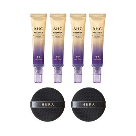 AHC Eye Cream Season 13 40ml x4 + Hera Black Cushion Puff 2 sheets / AHC 아이크림 시즌13 40ml x4 + 헤라 블랙쿠션 퍼프 2매