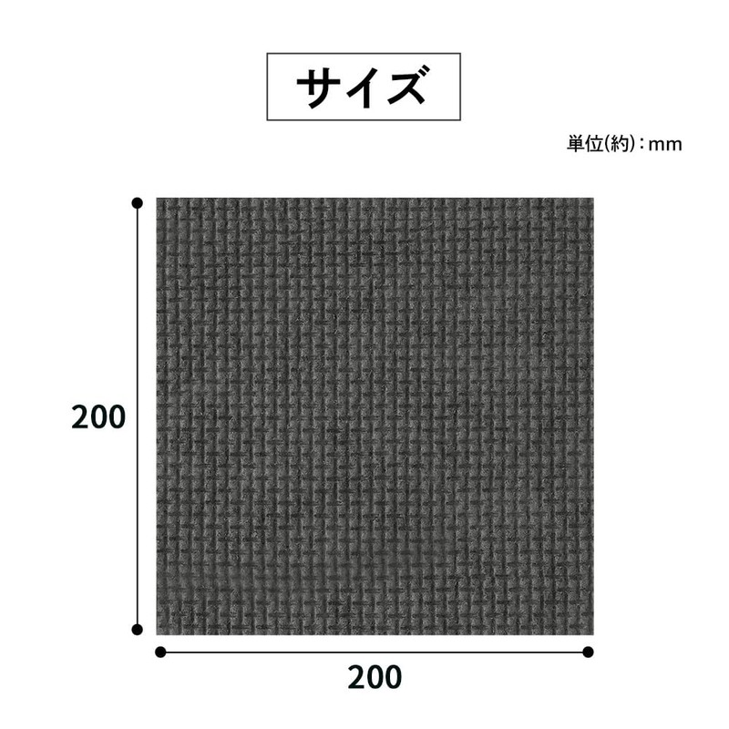 Iris Ohyama Scrub Cloth, 50 Pieces, SC-R50G, Gray, Kitchen, Disposable,