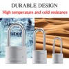 70mm Long Shackle Padlocks for Outdoor Use All Weather Resistant,
