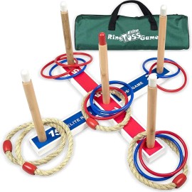 Elite Sportz Ring Toss Games Para Niños Diversión De Vacac