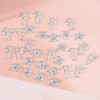 Title: 30pcs Star Design Nail Parts 3D Rhinestone Art Best