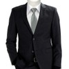 TigerTie Designer Security Safety Tie Plain Pre-tied with Elastic Band,