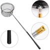 Mingjieus Pool Skimmer Net with Stainless Steel Telescopic Pole,58" Extendable