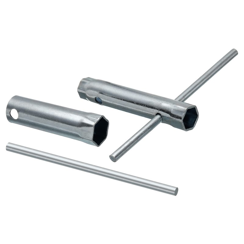 sourcing map 6 pieces spark plug wrench set, two-sided socket