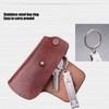 Portable Stainless Steel Nail Clipper Foldable Nail Cutter Trimmer File