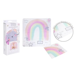 First Step Baby Milestone Blanket