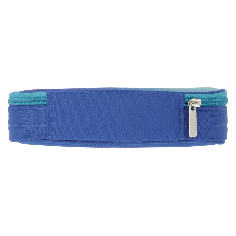 Herlitz Pencil Case Dip Dye Blue/Turquoise, blue, Casual