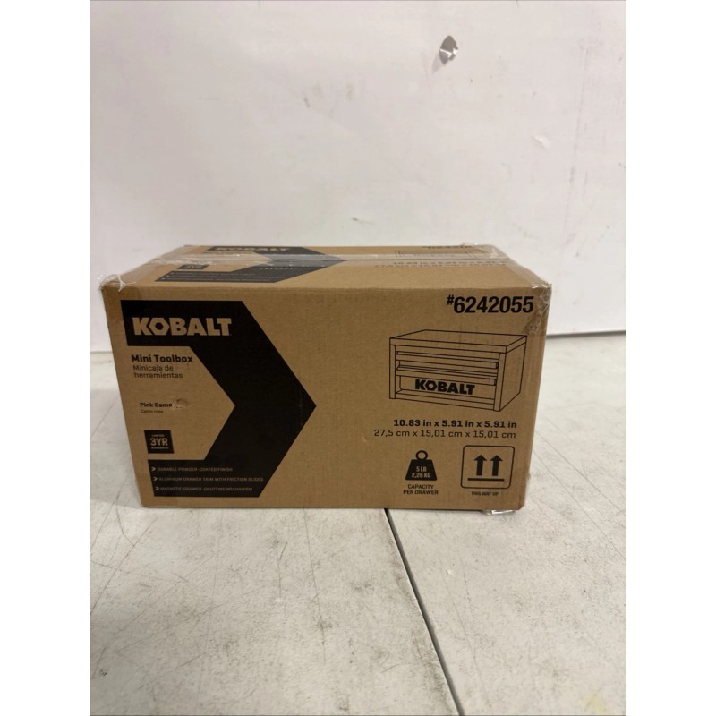 Kobalt Mini Toolbox - Pink Camo - 6242055 NEW Color