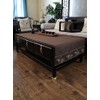 LAVSHOME Traditional Feature Coffee Table Cover Rectangle with Embroidered Flowers.Coffee