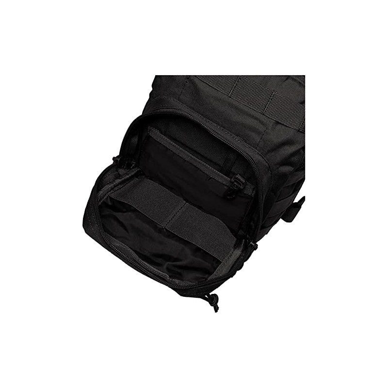 F Style One Shoulder Bag with Drink Pouch, Black