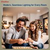 Chasikeo 4 Pack 5/6 Inch LED Disk Lights, Dimmable Flush