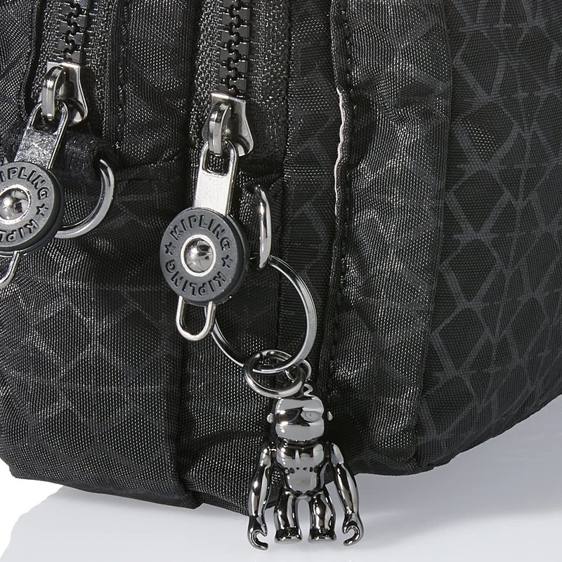 Kipling ABANU Multi Small Crossbody Convertible to waistbag, Signature Emb