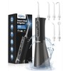 WELLFINE Water Dental Flosser Teeth Pick - 4 Modes Cordless