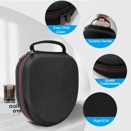 Protective Hard Case for Sony WH-CH720N/WH-CH700N/WH-CH710N Headphones - Durable Travel Carrying Storage Bag (Case Only) (Black)