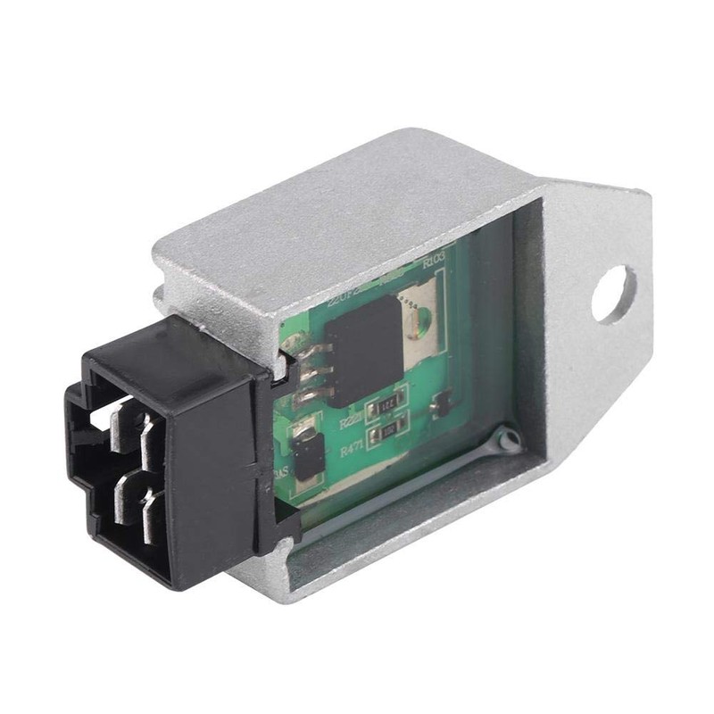 Keenso 4-Pin Connector Regulator Rectifier, 12V Regulator Rectifier for 50cc