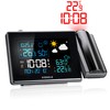Kienzle Wireless Weather Station with Projection, Colour Display, Outdoor Sensor,