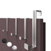 4smile Door Hooks for Hanging, Set of 4 - Stainless