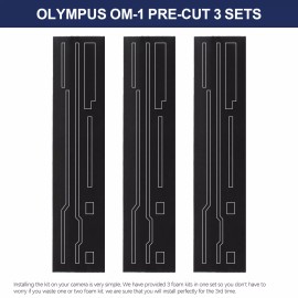 For Olympus, OM-1 OM2 OM-3 OM-4 Pre-cut Light Seal Foam Sponge Kit For Olympus OM-1 OM-2 OM-3 OM-4 Camera US