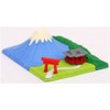 IWAKO Mount Fuji Japan temple summer erasers set 3 pieces