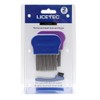 Licetec Head Lice and Eggs Remover Metal Nit Comb with