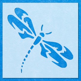 Stencil Dragon Fly Mylar Painting Wall Art 3 Crafts Airbrush