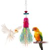 Bird Parrot Toys 3 Pack Shredder Chewing Cage Foraging Hanging
