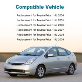 JDMON 4PCS Front Center Console Dash A/C Outlet Air Vent Panel Replacement for Toyota Prius 1.5L 2004-2009 Replaces 55475-47020 55670-47060 55680-47020 55474-47020 Dashboard Air Condition Frame Cover