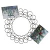 tag Spiral Wreath Greetingcard Holder Antique Bronze