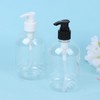 STOBAZA 4pcs Refillable Shampoo Bottles White Pump Head Portable Lotion