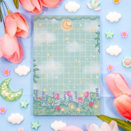 Notepad - 4 in x 6 in, 50 Sheets, NOT Sticky:_Botanical Bliss