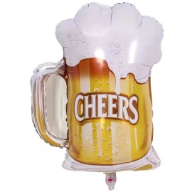 Unbranded CHEERS! MUG OF BEER! Birthday Party Celebrations Anniversary 12" 2Pcs NEW!