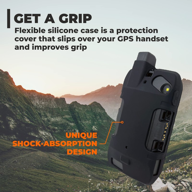 Wearable4U Protective Case for Garmin Montana 700/700i/750/750i Silicone Protective Cover