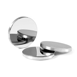 TEN-HIGH Mo Reflective Lens CO2 Laser Lens Laser Mirror Molybdenum Mirrors, for CO2 Laser Engraving Cutting Machine, Dia 20mm 3PCS