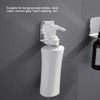 2Pcs Soap Bottle Dispenser Holder Wall Mounted, Stainless Steel Soap