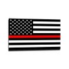 Thin Red Line American Flag Sticker - 4 X 6.5