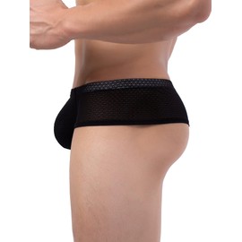 IKINGSKY Calzoncillos tipo calzones descarados para hombre, espalda en T, para hombre, con encaje, mini tanga para mejillas debajo de las bragas para hombre, Paquete de 2, XX-Large