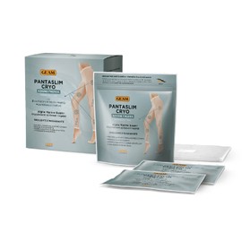 Guam, Pantaslim Cryo Cold Action Ready to Use + 2 Packs Refill Fluid + Sauna Effect Pant, Firming Slimming Treatment, 3 Treatments with Guam Seaweed, Made in Italy