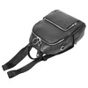 Womens Real Leather Fashion Backpack Casual Style Eliza (Black)