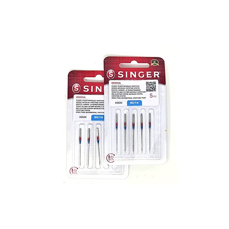 Singer Set of 2 Packs Sewing Needles 804R 2020 90/14