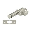 Mortise Bolt, 1-3/4 inch Backset, Sold Brass - Satin Nickel
