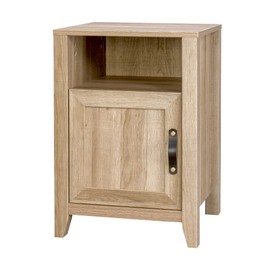 Decor Therapy Greer 23" Storage Drawer End Table, Natural Wood