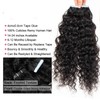 28Inch Long Tape in Human Hair Extensions for Women Water