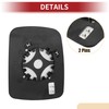 ACROPIX Rear View Mirrors Glass Car Right Side for Land